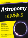 Cover image for Astronomy For Dummies